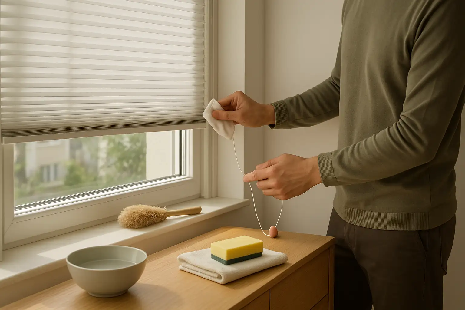 Plissee Pflege und Reinigung – Routine für präzises Licht und langlebige Qualität Plissee Pflege und Reinigung im Wohnraum: trocken entstauben, Schienen wischen, Schnüre prüfen, punktuell mit mildem Mittel reinigen, sanfte Handwäsche, formstabil trocknen, präzises Licht, ruhige Atmosphäre
